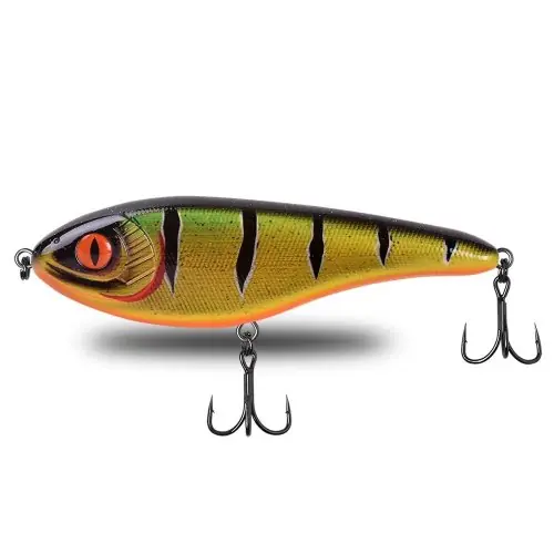 Image de Leurre Jerkbaits Couleur Forte - Pêche au Brochet et Doré