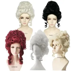 Zdjęcie Peruka Cosplay Marie Antoinette – Kręcone Włosy Średniej Długości