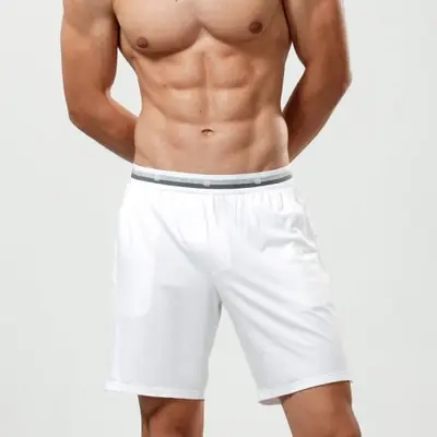 Image de Shorts de Nuit Homme - 2 Pack Confortables en Modal Coton
