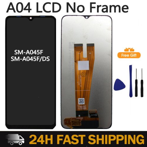 Immagine di Schermo LCD con Touch Screen per Samsung Galaxy A04, A04s, A04e - Assemblaggio Display Digitizer Originale per Modelli A045F, A047F, A042F