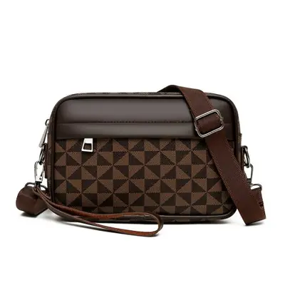 Image de Sac Bandoulière Homme Cuir PU - Élégant & Pratique