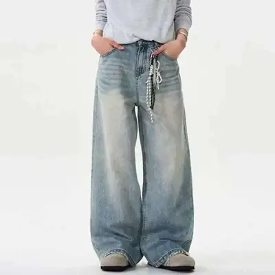 Image de Jeans Homme Large & Décontracté - Style Été