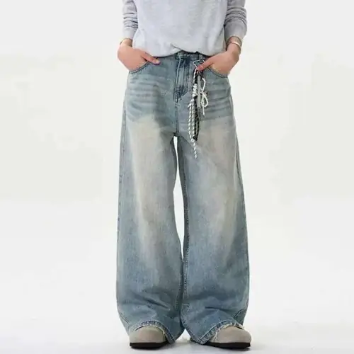 Image de Jeans Homme Large & Décontracté - Style Été