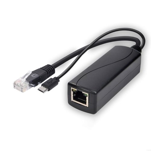 Image de Adaptateur PoE 48V vers USB-C 5V - Alimentation Ethernet pour Caméra