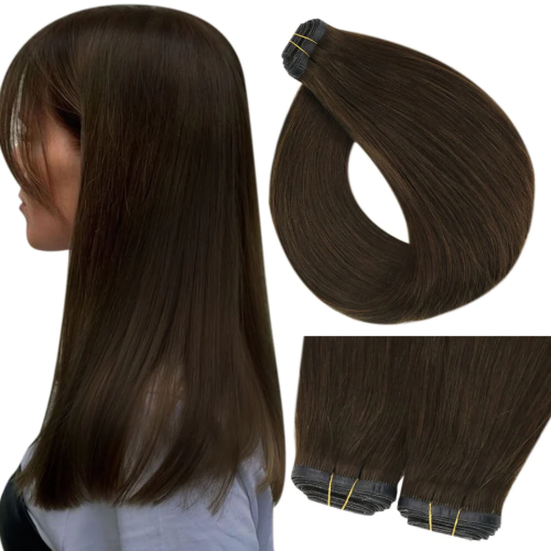 Image de Extensions de Cheveux Vierges 100% Soie Naturelle - Qualité 10A