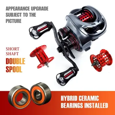 Image de Moulinet Baitcasting Carbone Ultraléger - Rapport 11:1