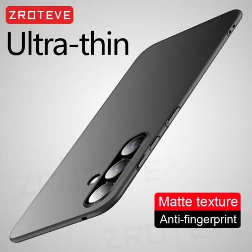 Afbeelding van Ultra-slim harde PC matte hoes voor Samsung Galaxy A54, A55, A56, A53, A73, A52, A52s, A72, A34, A35, A36 5G – Zroteve beschermhoes met perfecte pasvorm