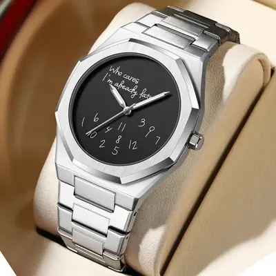 Image de Montre Homme Luxe Élégante Acier Inoxydable