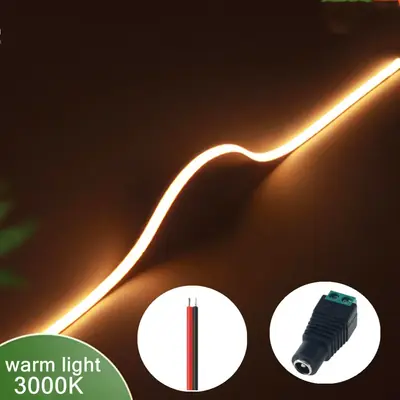 Image de Bande LED COB Ultra Fine 12V - 400 LEDs Colorées