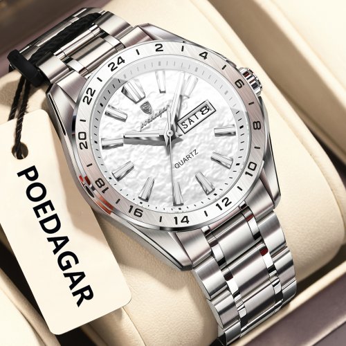 Image de Montre Homme Sport Luxe Étanche avec Affichage Lumineux