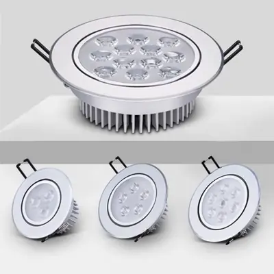Image de Plafonnier LED Rond Dimmable - Éclairage Intérieur Moderne