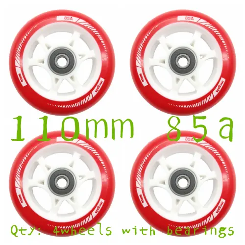 Image de Roues de Patin à Rouleaux 85A - 90/100/110mm avec Roulements