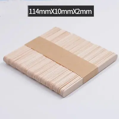 Spatules en Bois Jetables pour Épilation - 50/100 Pièces