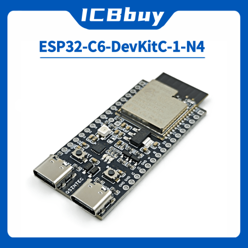 Image de ESP32-C6 DevKit - WiFi 6, BLE, Zigbee, Ultra Basse Consommation