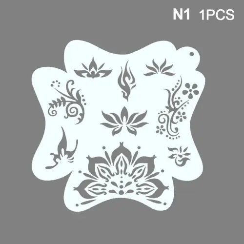 Image de Pochoirs Réutilisables pour Tatouages Temporaires
