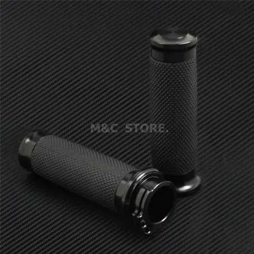 Image de Poignées Moto Custom 25mm - Compatible Harley-Davidson