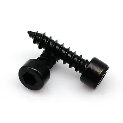 Image de Vis Autotaraudeuse en Acier Inoxydable Noir - Lot de 10