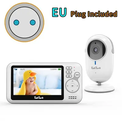 Image de Moniteur Bébé 4.3'' avec Caméra HD et Vision Nocturne