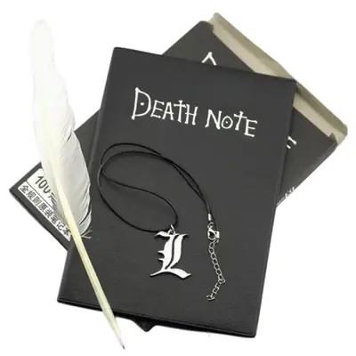 Cahier Anime A5 + Stylo Plume - Ensemble Élégant pour Écriture Créative