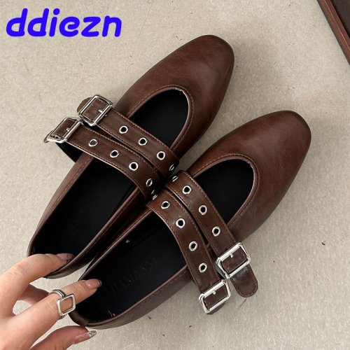 Imagen de Zapatos Planos Mary Jane con Hebilla - Elegantes y Cómodos