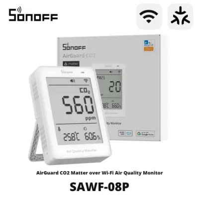 Image de Sonoff AirGuard CO2 - Moniteur Multi-Métrique Wi-Fi