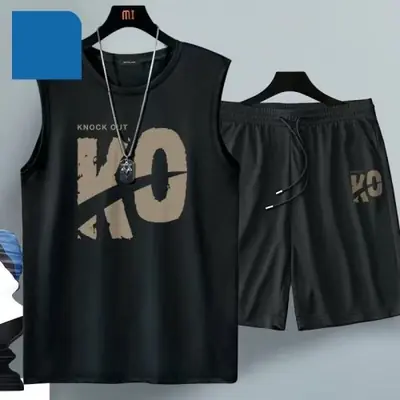 Image de Tenue Homme Harajuku 2 Pièces Été 2024