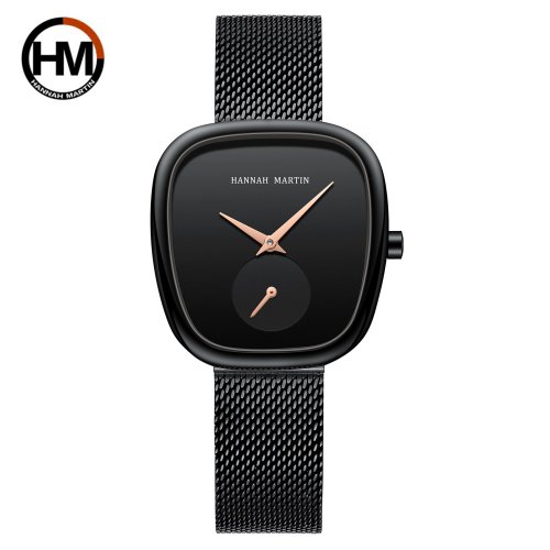 Immagine di HANNAH MARTIN Orologio da donna di lusso originale di marca Orologio da donna impermeabile con movim...