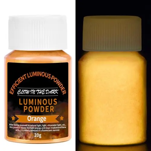 Image de Poudre Lumineuse 20g - Effet Lueur dans la Nuit pour Résine & Nail Art