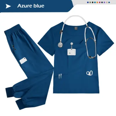 Image de Uniforme Professionnel 2 Pièces pour Femmes - Salon, Hôpital, Spa & Dentaire