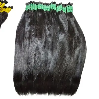 Image de Cheveux Indiens Bruts 100g - Extensions Naturelles Douces