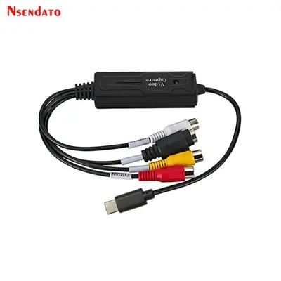 Image de Adaptateur USB-C RCA vers PC - Enregistreur Vidéo 2 en 1