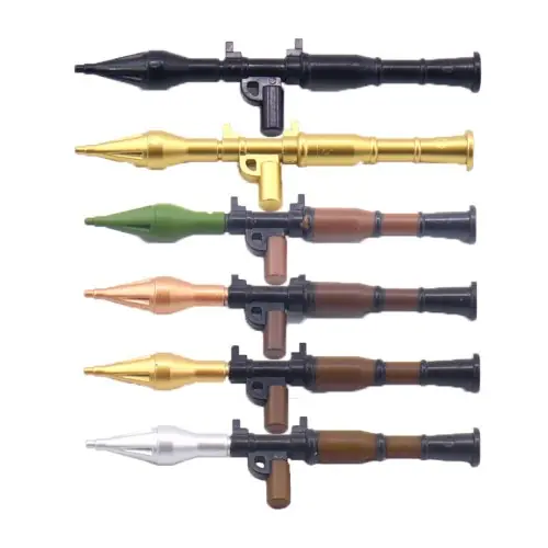 Image de Armes Militaires WWII en Briques de Construction