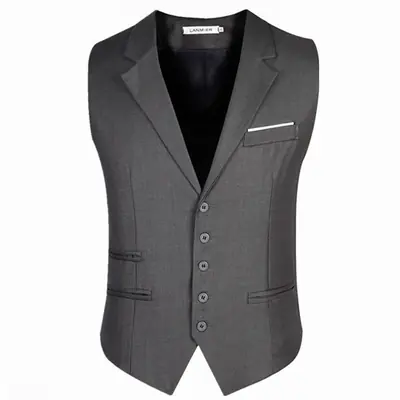 Image de Gilet Homme Coupe Ajustée - Taille Grande & Élégant