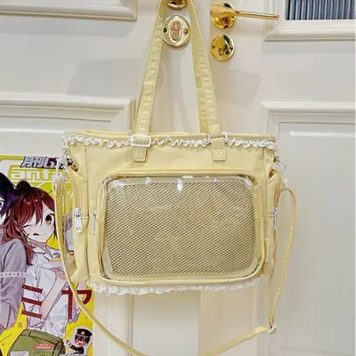 Image de Sac à dos kawaii transparent japonais pour filles