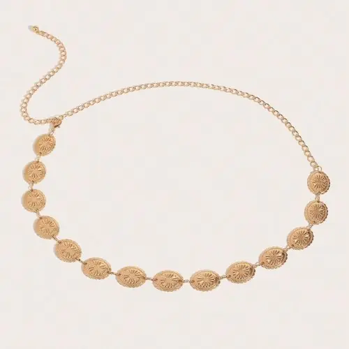 Image de Ceinture Bohème Dentelle Grande Taille - Style Élégant Printemps-Été