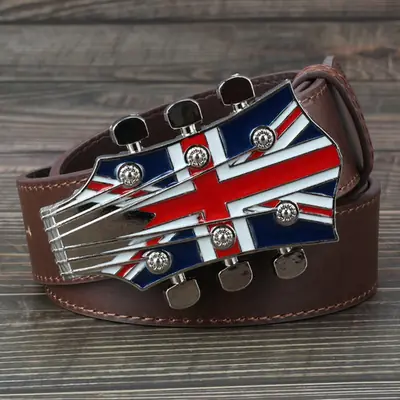 Image de Ceinture Mode avec Boucle Drapeau Britannique
