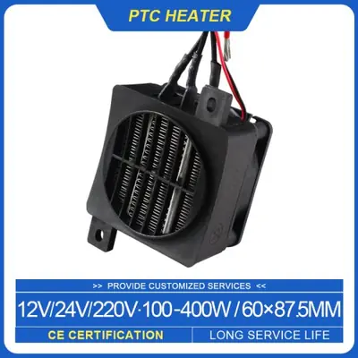 Image de Chauffage Électrique 12V/24V/220V avec Ventilateur - Incubateur d'Œufs Thermostatique