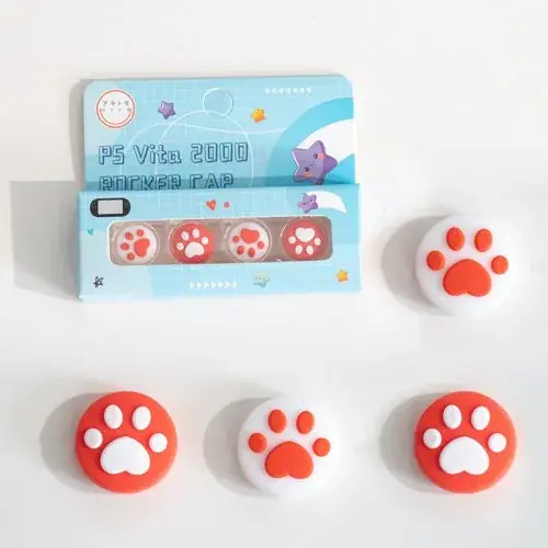 Image de Capuchons Joystick Silicone PS Vita - Protection Souple & Précision