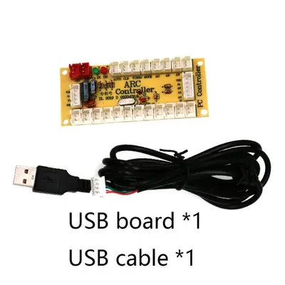 Image de Manette Arcade USB Zéro Retard - Pour PC & Raspberry Pi