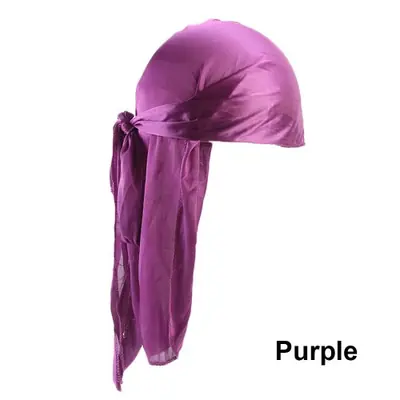 Image de Turban Satin Unisexe - Style Hip Hop & Motard