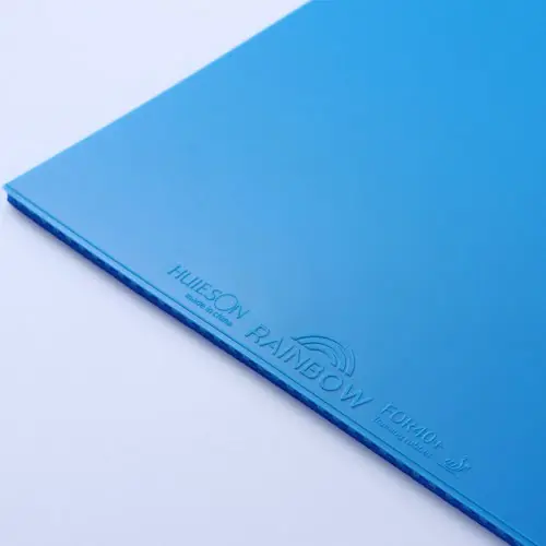 Image de Feuille de caoutchouc de ping-pong arc-en-ciel 5 couleurs