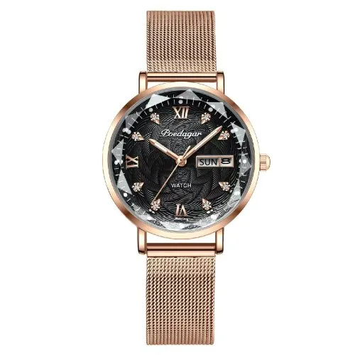3012RoseGold negro M