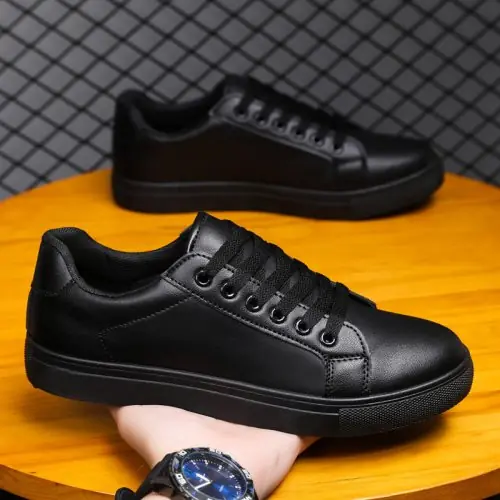 Image de Baskets Hommes Confortables - Blanc & Noir