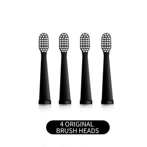Schwarz 4 Bürste köpfe