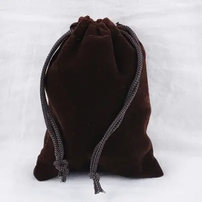 Image de Pochettes Velours Colorées pour Bijoux - Lot de 10