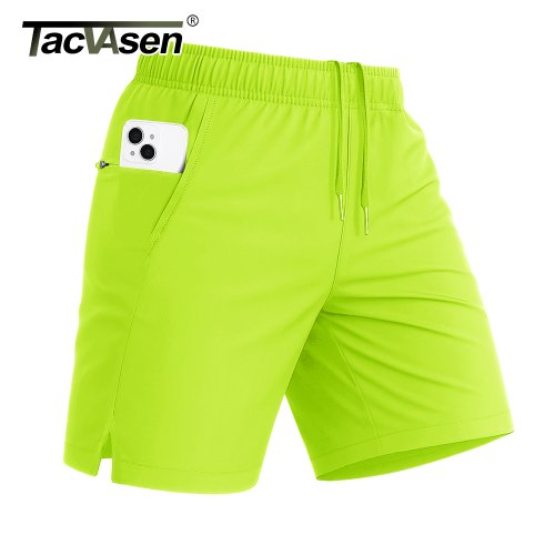 Imagen de Shorts de Running para Hombre con Bolsillos y Secado Rápido