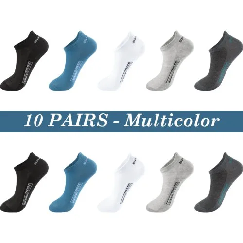 10 pares multicolor