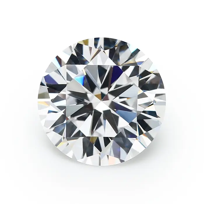 Image de Moissanite Rondes VVS1 - Pierres Précieuses de Qualité Diamant