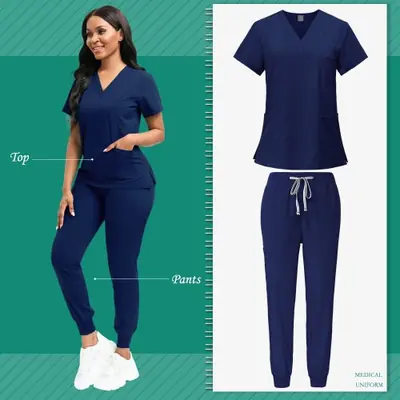 Uniforme Professionnel Unisexe pour Spa, Clinique Vétérinaire & Dentisterie