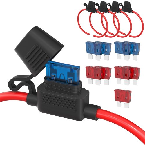 Porte-Fusible 12V 5 Pièces - ATC/ATO avec Fils 18AWG